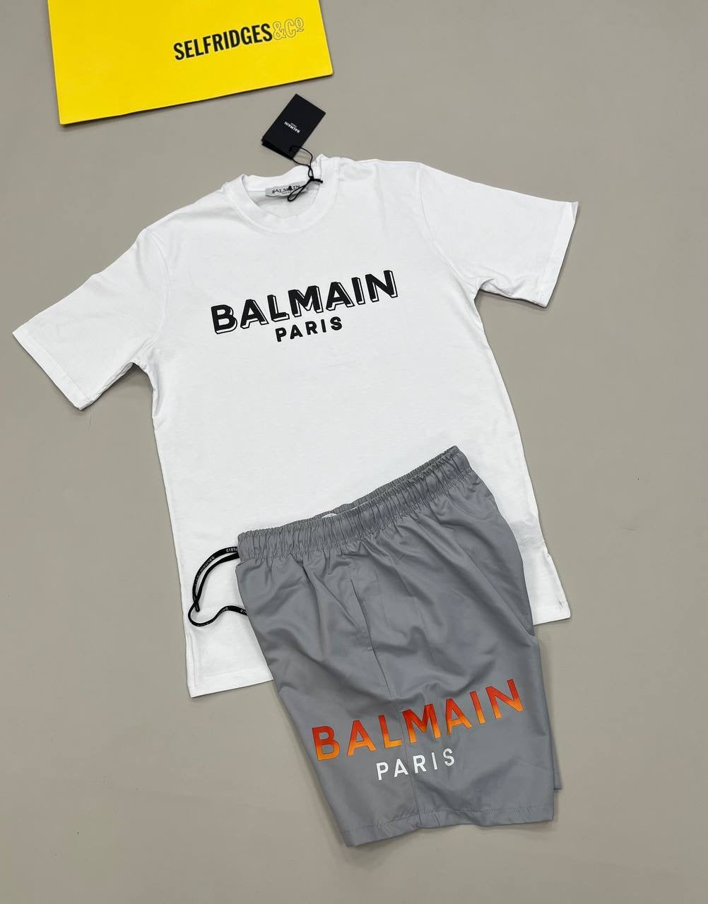 Balmain shorts set