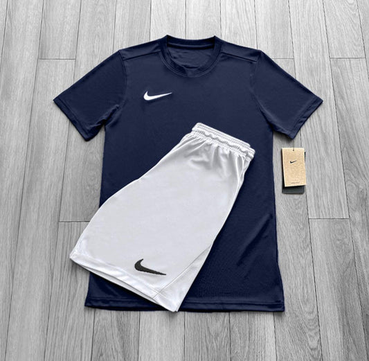 Navy And White Nike Set